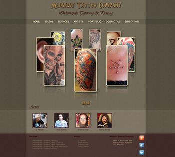 Midwest Tattoo Company Website