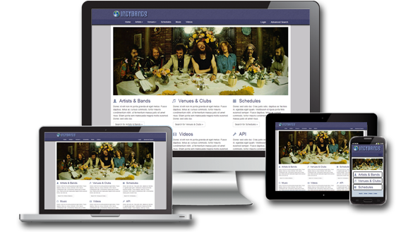 Indianapolis Responsive & Mobile Website Design Graphic